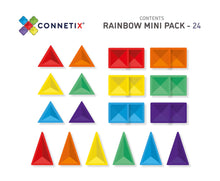 Load image into Gallery viewer, CONNETIX - 24 Pcs - Mini Pack - Rainbow