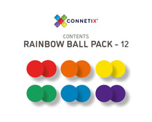 Load image into Gallery viewer, CONNETIX - 12 Pcs - Replacement Ball Pack - Rainbow
