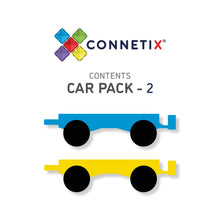 Load image into Gallery viewer, CONNETIX- 2 Pcs - Car Pack - Rainbow
