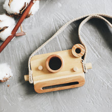 Load image into Gallery viewer, Wooden Polaroid Camera
