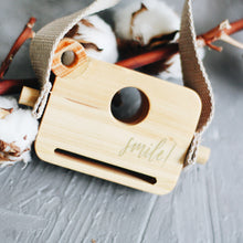 Load image into Gallery viewer, Wooden Polaroid Camera
